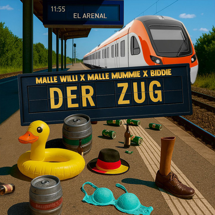 Bier trinken, ex und weg Cover